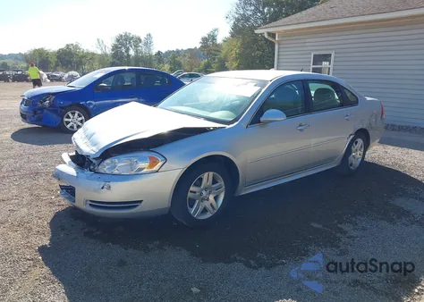 2012 Chevrolet Impala Lt из США, поврежденный, VIN 2G1WG5E34C1252793